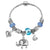 AlphaGal Pink Crystal Charm Silver Bracelets & Bangles for Women With Aliexpress Murano Beads Silver Bracelet Femme Jewelry