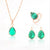 AlphaGal jewelry sets african bridal gold color necklace earrings Ring wedding crystal sieraden women fashion jewellery set