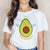 avocado funny t shirt women vegan femme ulzzang clothes tshirt top tee shirt korean female t-shirt cartoon harajuku print summer