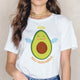 avocado funny t shirt women vegan femme ulzzang clothes tshirt top tee shirt korean female t-shirt cartoon harajuku print summer