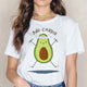 avocado funny t shirt women vegan femme ulzzang clothes tshirt top tee shirt korean female t-shirt cartoon harajuku print summer