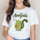 avocado funny t shirt women vegan femme ulzzang clothes tshirt top tee shirt korean female t-shirt cartoon harajuku print summer