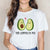 avocado funny t shirt women vegan femme ulzzang clothes tshirt top tee shirt korean female t-shirt cartoon harajuku print summer