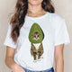 avocado funny t shirt women vegan femme ulzzang clothes tshirt top tee shirt korean female t-shirt cartoon harajuku print summer