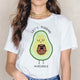 avocado funny t shirt women vegan femme ulzzang clothes tshirt top tee shirt korean female t-shirt cartoon harajuku print summer