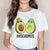avocado funny t shirt women vegan femme ulzzang clothes tshirt top tee shirt korean female t-shirt cartoon harajuku print summer