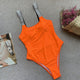 backless one piece swimsuit 2019 shiny straps swimwear bathing suit women monokini maillot de bain femme une piece badpak dames