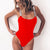 backless one piece swimsuit 2019 shiny straps swimwear bathing suit women monokini maillot de bain femme une piece badpak dames