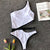 badpak dames maillot de bain femme 2019 sexy one strap swimwear women one piece swimsuit hollow cut out swimsuit ladies bathers