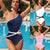 badpak dames maillot de bain femme 2019 sexy one strap swimwear women one piece swimsuit hollow cut out swimsuit ladies bathers