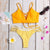 bikinis 2019 mujer Summer WWomen's Bikini Cut Flower Two Piece Swimsuit Pushups Swimwear Beachwear maillot de bain femme biquini