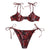 bikinis 2019 mujer Women Print Push-Up Padded Bra Beach Bikini Set Swimsuit Beachwear Swimwear maillot de bain femme