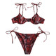 bikinis 2019 mujer Women Print Push-Up Padded Bra Beach Bikini Set Swimsuit Beachwear Swimwear maillot de bain femme