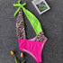 hollow out bikinis 2019 mujer bathers Sexy bodysuits one-piece suits swimsuit female Leopard print swimwear women bathing suit