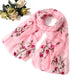 hot 2019 new brand women scarf spring summer silk scarves shawls and wraps lady pashmina beach stoles hijab foulard