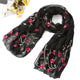 hot 2019 new brand women scarf spring summer silk scarves shawls and wraps lady pashmina beach stoles hijab foulard