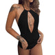 maillot de bain femme 2019 Female Sexy Swimsuit Bikini Pure-coloured Conjoined Swimsuit Bikini maillot de bain femme