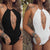 maillot de bain femme 2019 Female Sexy Swimsuit Bikini Pure-coloured Conjoined Swimsuit Bikini maillot de bain femme