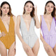 maillot de bain femme 2019 Summer Women Fast Dry Pure Conservative Connected Bikini Swimming Suit swimwear Swimsuit dropshipping