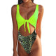 maillot de bain femme 2019 Summer Women Sexy Bandage Bikini Hollowing Out Swimwear Bathing Beachwear Set maillot de bain femme