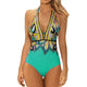 maillot de bain femme 2019 Women Backless Sexy Print Swimwear Beachwear Siamese Swimsuit Bikini maillot de bain femme one piece