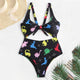 maillot de bain femme 2019 Women Corrugated Pleated Tube Up One Pieces Bikini Swimwear Set Beachwear maillot de bain femme