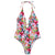 maillot de bain femme 2019 Women Floral Print Beach Swimsuit Swimwear Bathing Monokini Padded Bikini maillot de bain femme