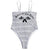 maillot de bain femme 2019 Women Floral Print Beach Swimsuit Swimwear Bathing Monokini Padded Bikini maillot de bain femme