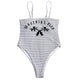 maillot de bain femme 2019 Women Floral Print Beach Swimsuit Swimwear Bathing Monokini Padded Bikini maillot de bain femme