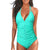 maillot de bain femme 2019 Women One Piece Push Up Printed Bikini Beach Bathing Monokini Swimsuit Swimwear maillot de bain femme