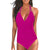 maillot de bain femme 2019 Women One Piece Push Up Printed Bikini Beach Bathing Monokini Swimsuit Swimwear maillot de bain femme