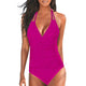 maillot de bain femme 2019 Women One Piece Push Up Printed Bikini Beach Bathing Monokini Swimsuit Swimwear maillot de bain femme