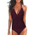 maillot de bain femme 2019 Women One Piece Push Up Printed Bikini Beach Bathing Monokini Swimsuit Swimwear maillot de bain femme