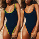 maillot de bain femme 2019 Women One Piece Push Up Printed Bikini Beach Bathing Swimsuit Swimwear maillot de bain femme