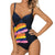 maillot de bain femme 2019 Women Summer Backless Sexy Print Swimwear Beachwear Siamese Swimsuit Bikini maillot de bain femme