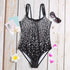 maillot de bain femme 2019 Women's Bikini Printing One Piece Swimsuit Pushups Swimwear Beachwear maillot de bain femme