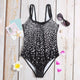 maillot de bain femme 2019 Women's Bikini Printing One Piece Swimsuit Pushups Swimwear Beachwear maillot de bain femme