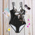 maillot de bain femme 2019 Women's Bikini Printing One Piece Swimsuit Pushups Swimwear Beachwear maillot de bain femme