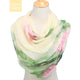 new arrival 2017 spring and autumn chiffon women scarf polyester geometric pattern design long soft silk shawl QQS003