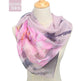 new arrival 2017 spring and autumn chiffon women scarf polyester geometric pattern design long soft silk shawl QQS003
