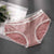 new color cotton small fresh thread princess panties female cotton ankle women mid-waist no trace large triangle briefs