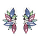 new mixed wholesale trendy vintage prevail design stylish crystal elegant customizedfashion stud Earrings for women fashion 36