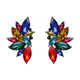 new mixed wholesale trendy vintage prevail design stylish crystal elegant customizedfashion stud Earrings for women fashion 36