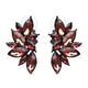 new mixed wholesale trendy vintage prevail design stylish crystal elegant customizedfashion stud Earrings for women fashion 36