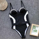 sexy belt bikini 2019 push up swimwear underwire one piece swimsuit ladies bathing suit women leopard snake patchwork bikinis