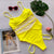sexy chic bandage bathing suit women cut out one piece swimsuit 2018 new solid swimwear beachwear swimming bathing suit badpak