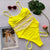 sexy chic bandage bathing suit women cut out one piece swimsuit 2018 new solid swimwear beachwear swimming bathing suit badpak