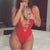 sexy neon one piece swimwear deep v swimming bathing suit for women long braided bandage swimsuit badpak costumi da bagno donna