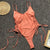 summer badpak string shirred swimsuit sexy one piece swimwear women leopard striped thong swimsuits maillot de bain femme 2019