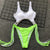 tassel swimwear women one piece swimsuit 2019 sexy mid cut bikini hollow out bathing suit monokini maillot de bain femme badpak